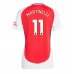 Maillot de foot Arsenal Gabriel Martinelli #11 Domicile vêtements Femmes 2024-25 Manches Courtes